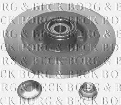 BORG & BECK bwk981 -  Комплект подшипника ступицы колеса